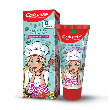 Colgate Tooth Paste Kids Barbie Strawberry